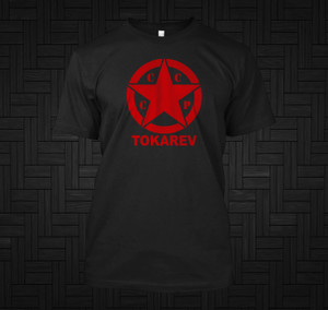 Tokarev Logo Black T-Shirt Tokarev Logo Black T-Shirt