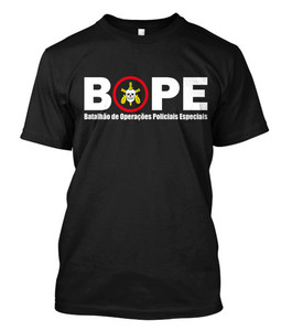 Bope Brazilian Police Black t shirt Bope Brazilian Police Black t shirt