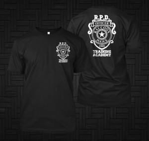 Raccoon City Police R.P.D. Logo Black T-Shirt Raccoon City Police R.P.D. Logo Black T-Shirt