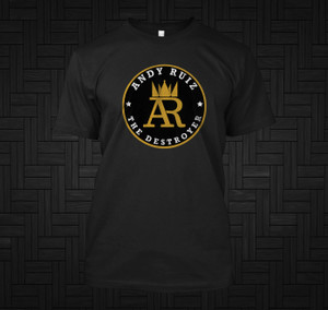 Andy Ruiz The Destroyer Black T-Shirt