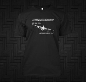 AC-130 Spectre Gunship Black T-Shirt AC-130 Spectre Gunship Black T-Shirt