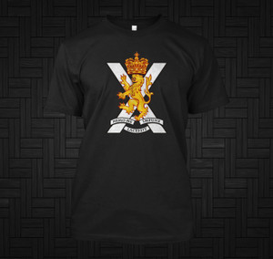 Royal Regiment of Scotland British Army Black T-Shirt Royal Regiment of Scotland British Army Black T-Shirt