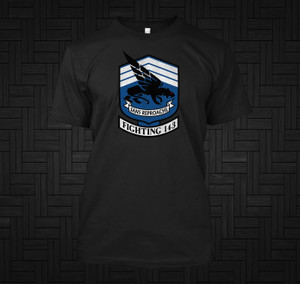 Strike Fighter Squadron 143 (VFA-143) Black T-Shirt Strike Fighter Squadron 143 (VFA-143) Black T-Shirt