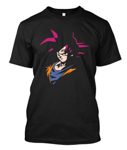 Goku super saiyan god Black t shirt Goku super saiyan god Black t shirt