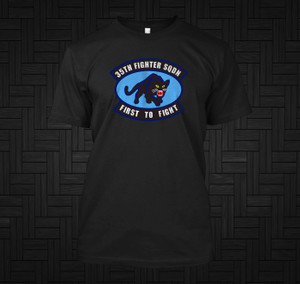 35th Fighter Squadron Black T-Shirt 35th Fighter Squadron Black T-Shirt