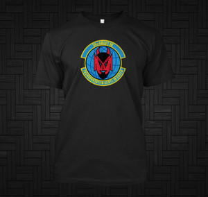 50th Airlift Squadron Black T-Shirt
