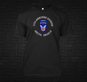 11th Arctic Airborne Black T-Shirt 11th Arctic Airborne Black T-Shirt
