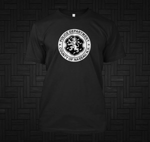 Nassau County New York Police Department Black T-Shirt Nassau County New York Police Department Black T-Shirt
