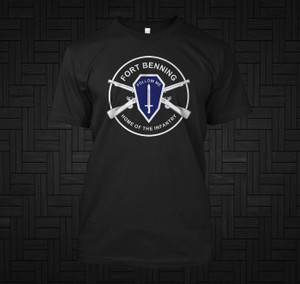 Fort Benning Infantry Black T-Shirt Fort Benning Infantry Black T-Shirt