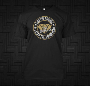 Dustin Poirier The Diamond MMA Black T-Shirt Dustin Poirier The Diamond MMA Black T-Shirt