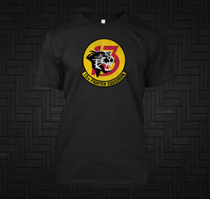 13th Fighter Squadron Black T-Shirt 13th Fighter Squadron Black T-Shirt