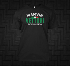 Marvin Vettori The Italian Dream MMA Black T-Shirt