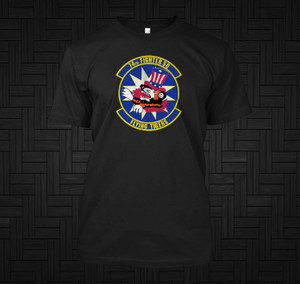74th Fighter Squadron Black T-Shirt 74th Fighter Squadron Black T-Shirt