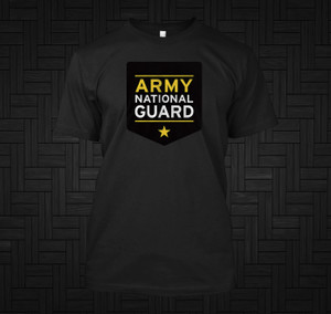 Army National Guard Black T-Shirt Army National Guard Black T-Shirt