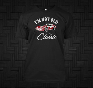 Classic Corvette Black T-Shirt Classic Corvette Black T-Shirt