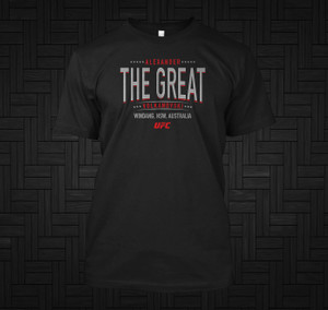 Alexander The Great Volkanovski Windang Australia Black T-Shirt Alexander The Great Volkanovski Windang Australia Black T-Shirt