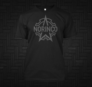 Norinco Firearms & Rifles Logo Grey Black T-Shirt Norinco Firearms & Rifles Logo Grey Black T-Shirt