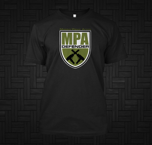 MPA DEFENDER Black T-Shirt MPA DEFENDER Black T-Shirt
