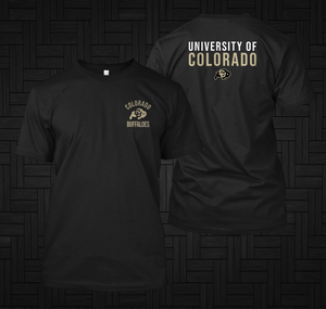 University of Colorado Black T-Shirt University of Colorado Black T-Shirt