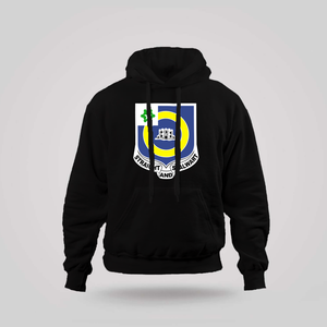 Straight and Stalwart Logo Black Hoodie Straight and Stalwart Logo Black Hoodie