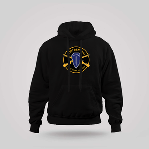 Fort Benning Home of the infantry Black Hoodie Fort Benning Home of the infantry Black Hoodie
