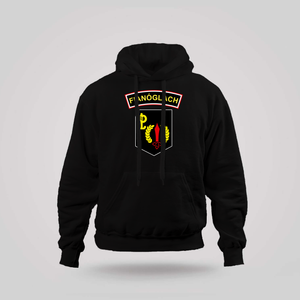 Irish Army Rangers Fianoglach Black Hoodie