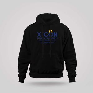 X-Con Security Consultants Logo inspired by Antman and the Wasp Black Hoodie X-Con Security Consultants Logo inspired by Antman and the Wasp Black Hoodie