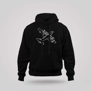 HC-130 MC-130 C-130 Hercules Plane Air Force USAF Black Hoodie HC-130 MC-130 C-130 Hercules Plane Air Force USAF Black Hoodie