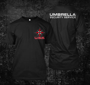 New The Resident Evil Umbrella Corp pharmaceuticals Company T-Virus -  Unisex T-Shirt Tee Size S-5XL - Contact Info