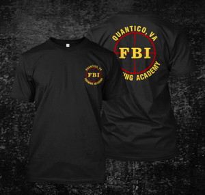 FBI training Academy Black Shirt