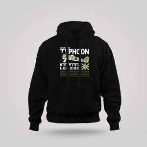 Hawker Typhoon (Tiffy) Royal Air Force RCAF RNZAF WW11 Fighter Bomber Aircraft Black Hoodie Hawker Typhoon (Tiffy) Royal Air Force RCAF RNZAF WW11 Fighter Bomber Aircraft Black Hoodie