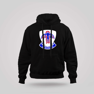US Army 501st Parachute Airborne Infantry Regiment DUI Black Hoodie US Army 501st Parachute Airborne Infantry Regiment DUI Black Hoodie