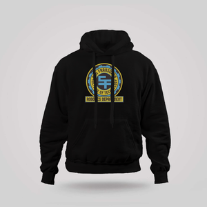 San Fransokyo Robotics Department inspired by Big Hero Six Black Hoodie San Fransokyo Robotics Department inspired by Big Hero Six Black Hoodie