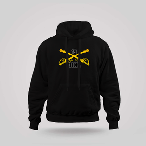 19 Delta Cross Sabers Cavalry Scout Black Hoodie 19 Delta Cross Sabers Cavalry Scout Black Hoodie