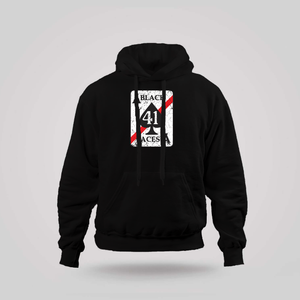 VFA-41 Black Aces Fighter Squadron Vintage Insignia Black Hoodie VFA-41 Black Aces Fighter Squadron Vintage Insignia Black Hoodie