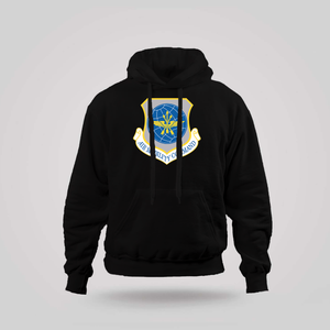 Air Mobility Command AMC Black Hoodie Air Mobility Command AMC Black Hoodie