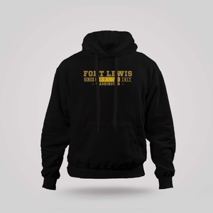 Fort Lewis In Washington US Army Base Black Hoodie Fort Lewis In Washington US Army Base Black Hoodie