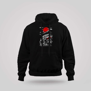 Nissan Silvia s13 Haruna Black Hoodie Nissan Silvia s13 Haruna Black Hoodie