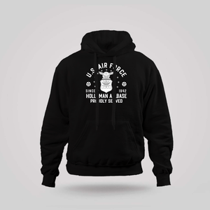 Holloman Air Force Base Black Hoodie Holloman Air Force Base Black Hoodie