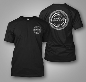 New Triple Canopy Constellis Blackwater High Threat Protection Black T-shirt New Triple Canopy Constellis Blackwater High Threat Protection Black T-shirt