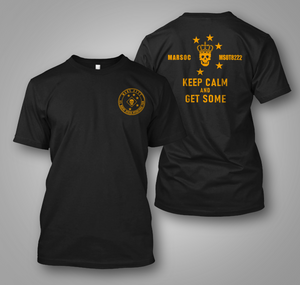United States Marine Corps Special Operations Command MARSOC MSOT 8222 Black T-SHIRT United States Marine Corps Special Operations Command MARSOC MSOT 8222 Black T-SHIRT