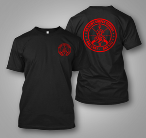 US Army Special Force Sniper School Fort Benning Traning Camp Logo Black T-SHIRT US Army Special Force Sniper School Fort Benning Traning Camp Logo Black T-SHIRT