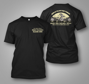 US Navy Seals Buds Training Class 300 The Hell Week Black T-Shirt US Navy Seals Buds Training Class 300 The Hell Week Black T-Shirt