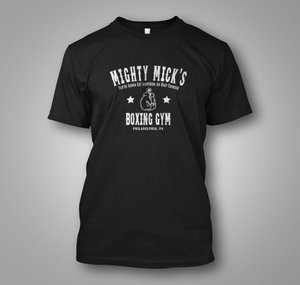 Mighty Mick's Gym Rocky Balboa Boxing Black t-Shirt Mighty Mick's Gym Rocky Balboa Boxing Black t-Shirt