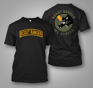 Philippine Army Musang Scout Ranger Jungle Warfare Military Black T-shirt Philippine Army Musang Scout Ranger Jungle Warfare Military Black T-shirt