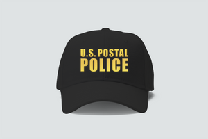 Postal Police Hat Embordery Cap Black Postal Police Hat Embordery Cap Black