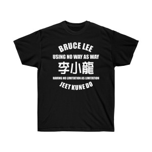 Bruce Lee Jeet Kune Do Black T Shirt