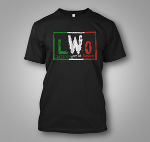 NEW LIMITED LWO Latino World Order II Design Great Gift Idea Black T-Shirt NEW LIMITED LWO Latino World Order II Design Great Gift Idea Black T-Shirt