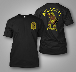 ATLACATL BIRI Battalion Cazadores El Savador Civil War Special Forces Biria atlacatl Black T-shirt ATLACATL BIRI Battalion Cazadores El Savador Civil War Special Forces Biria atlacatl Black T-shirt