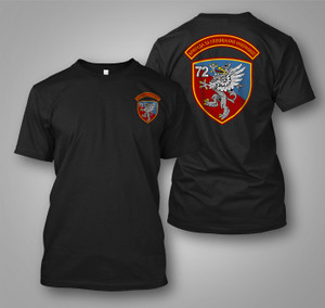 Serbian Special Operations Brigade 72 Black T-shirt Serbian Special Operations Brigade 72 Black T-shirt